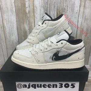 Air Jordan 1 Low Sail Paint GS